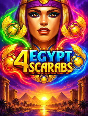 4 Egypt Scarabs